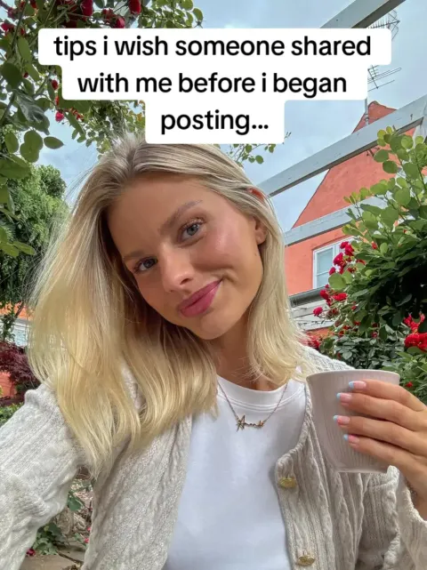 TikTok slideshow cover: tips i wish someone shared with me before i began posting...