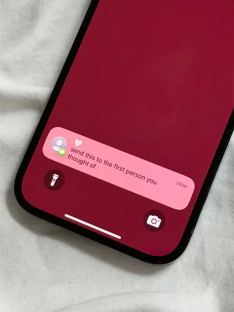 TikTok slideshow cover: send this to the first person you thought of now