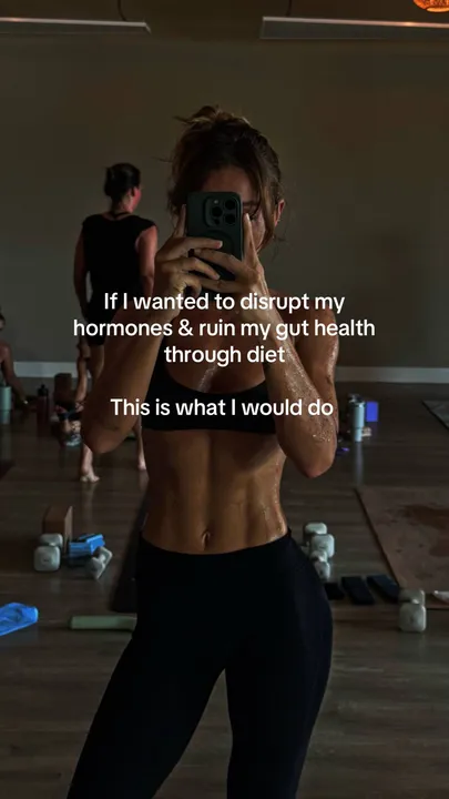 TikTok slideshow cover: Dietary Habits for Hormonal and Gut Health