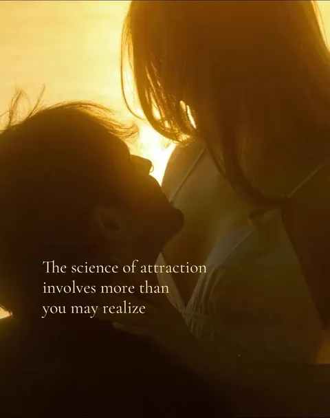 TikTok slideshow cover: The Science of Attraction