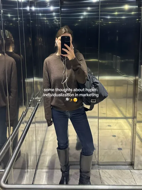 TikTok slideshow cover: Some Thoughts About Hyper-individualization In Marketing