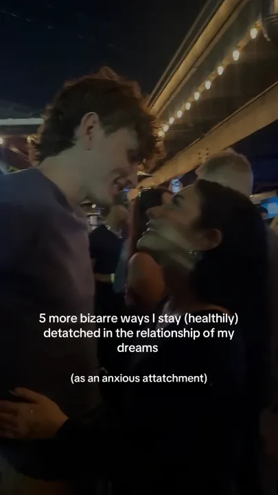 TikTok slideshow cover: 5 more bizarre ways I stay (healthily) detached in the relationship of my dreams