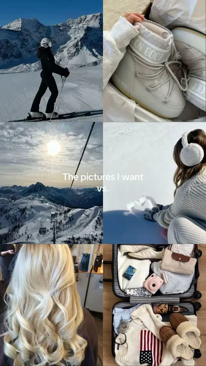 TikTok slideshow cover: The pictures I want vs.