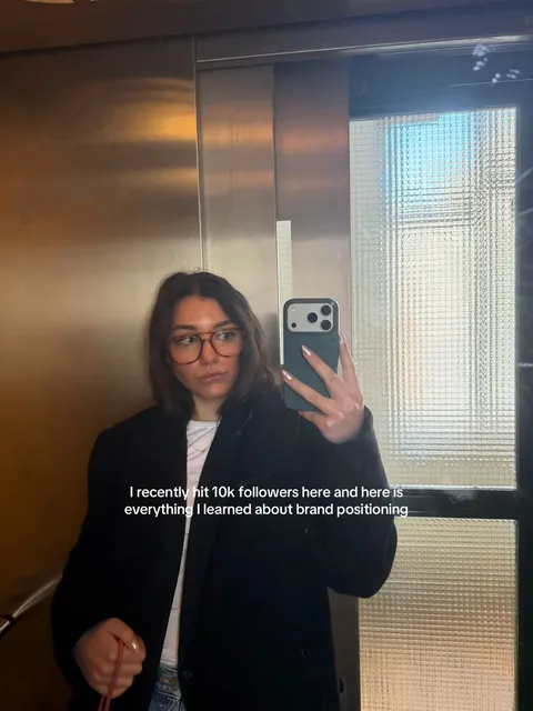 TikTok slideshow cover: Brand Positioning Lessons