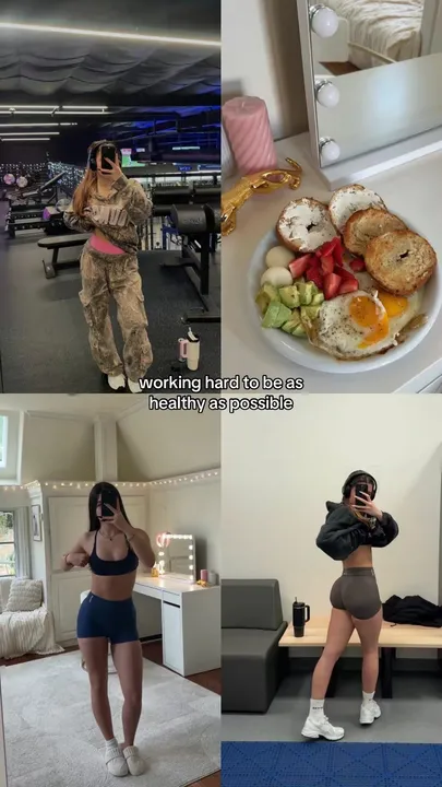Original slideshow: Working hard to be as healthy as possible