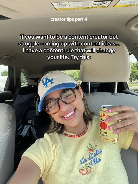 TikTok slideshow cover: Creator Tips Part 4