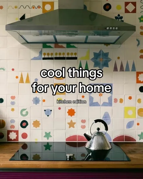 TikTok slideshow cover: Cool Things for Your Home: Kitchen Edition
