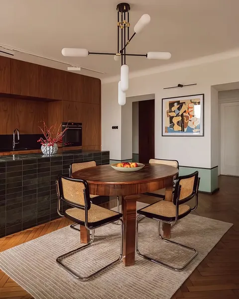 TikTok slideshow cover: Dining area