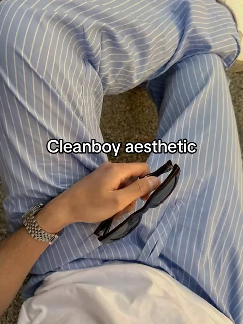 TikTok slideshow cover: Cleanboy aesthetic