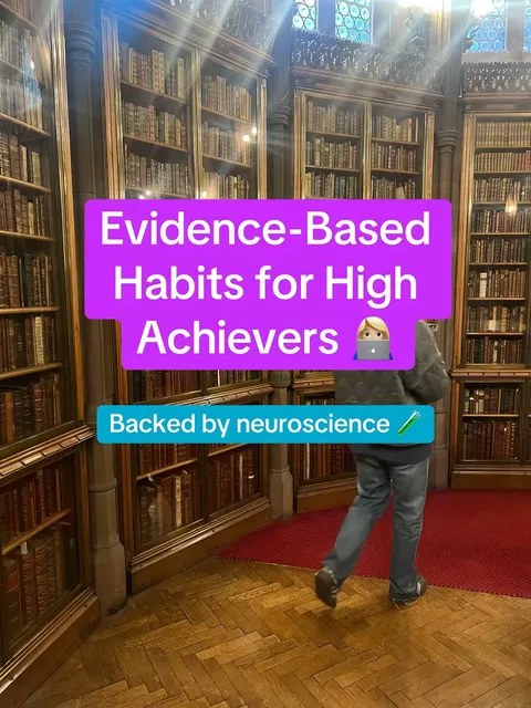 Cover der TikTok-Slideshow: Evidence-Based Habits for High Achievers