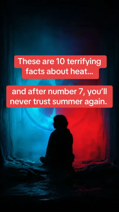 TikTok slideshow cover: 10 terrifying facts about heat