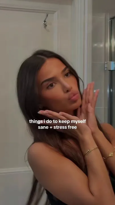 TikTok slideshow cover: Mental Wellness Tips
