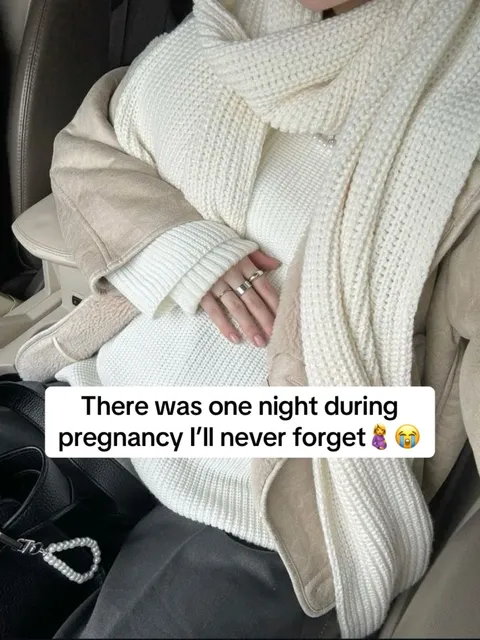 TikTok slideshow cover: There was one night during pregnancy I'll never forget