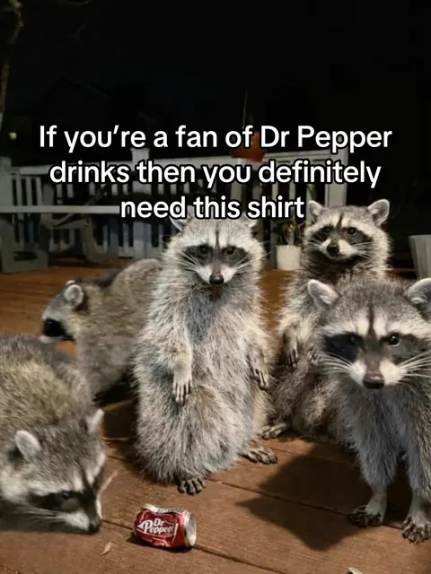TikTok slideshow cover: Dr Pepper Shirt Advertisement