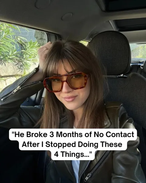 TikTok slideshow cover: He Broke 3 Months of No Contact