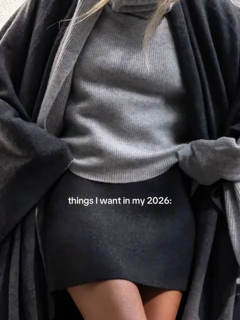 TikTok slideshow cover: Things I Want in My 2026