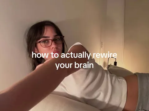 TikTok slideshow cover: How to Rewire Your Brain