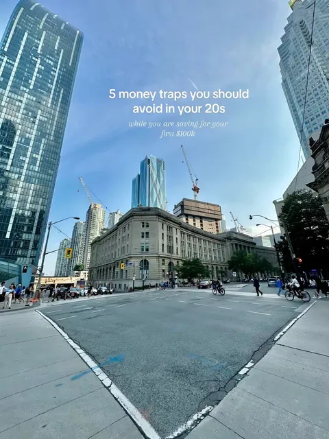 TikTok slideshow cover: 5 money traps you should avoid in your 20s
