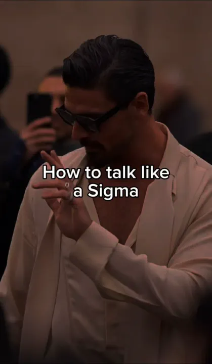 Portada del carrusel de TikTok: How to talk like a Sigma