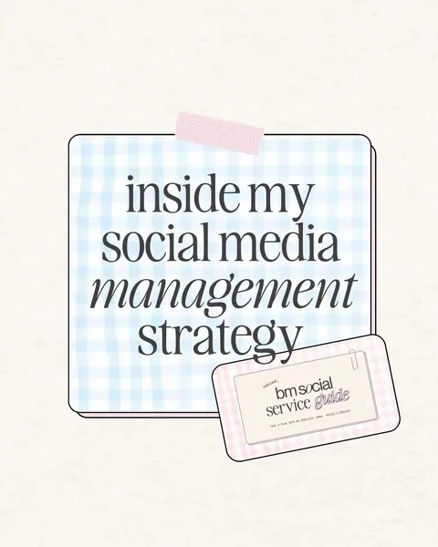 TikTok slideshow cover: Inside a social media management strategy