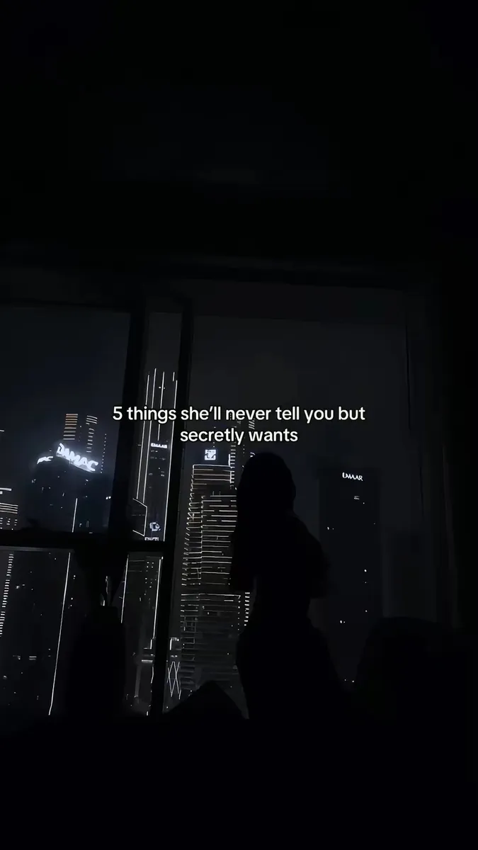 Portada del carrusel de TikTok "5 Things She Secretly Wants" de @trustarmin