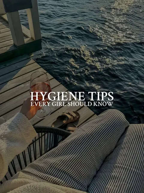 TikTok slideshow cover: HYGIENE TIPS EVERY GIRL SHOULD KNOW