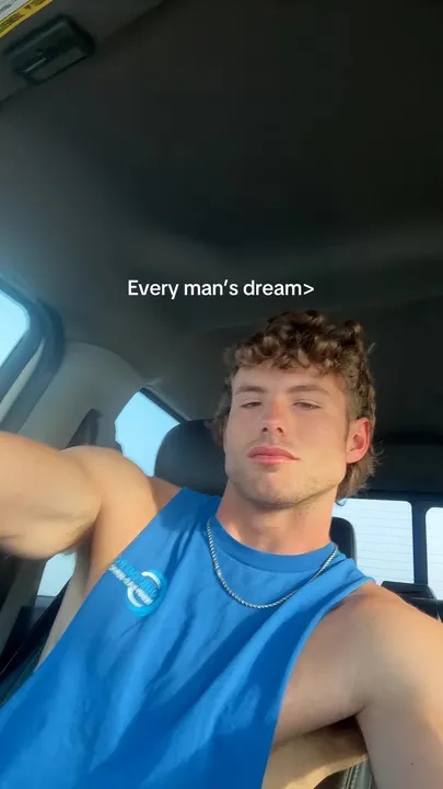 TikTok slideshow cover: Every man's dream