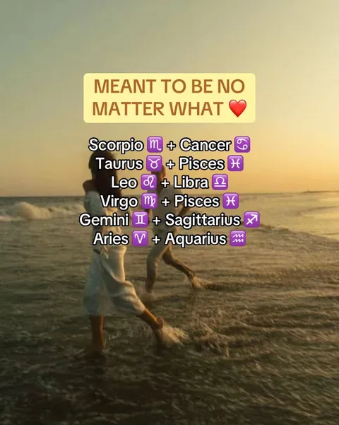 TikTok slideshow cover: Meant To Be