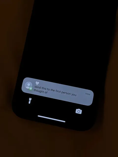 TikTok slideshow cover: Send this to the first person you thought of