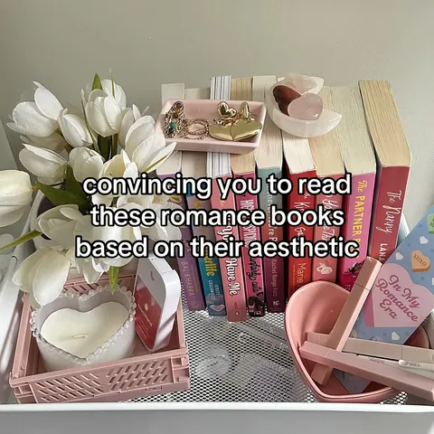 TikTok slideshow cover: Romance Books Based on Aesthetic