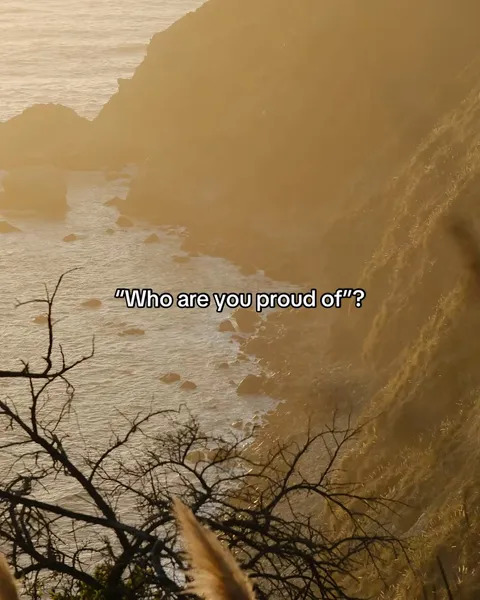 TikTok slideshow cover: Who are you proud of