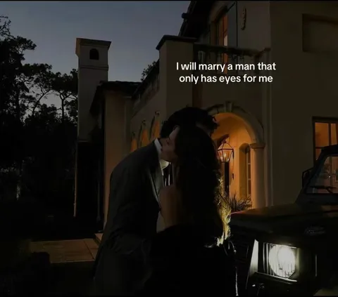 TikTok slideshow cover: I will marry a man that only has eyes for me