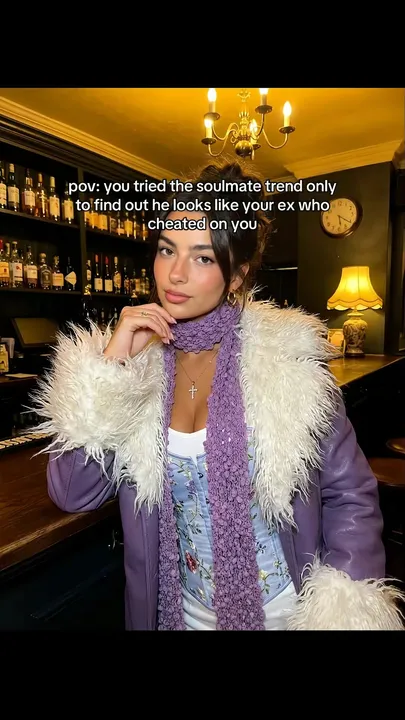 TikTok slideshow cover: Soulmate Trend POV