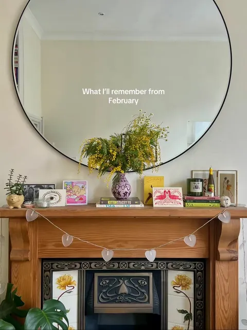 TikTok slideshow cover: February memories