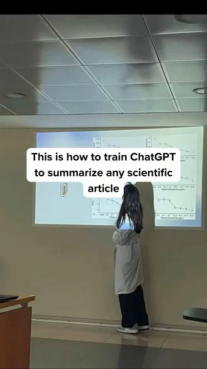 Original slideshow: How to train ChatGPT to summarize scientific articles