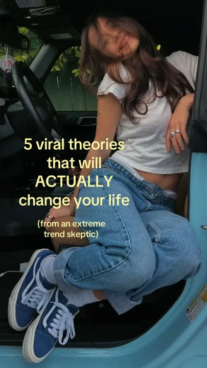 TikTok slideshow cover: 5 viral theories that will ACTUALLY change your life