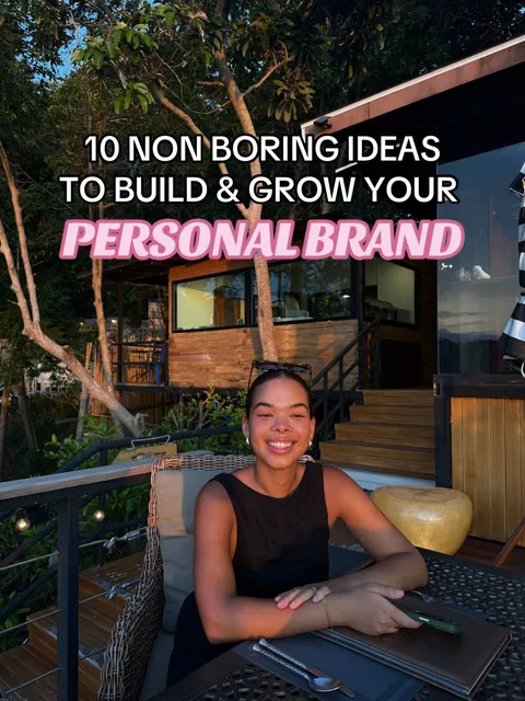 TikTok slideshow cover: Ten ideas to grow your personal brand