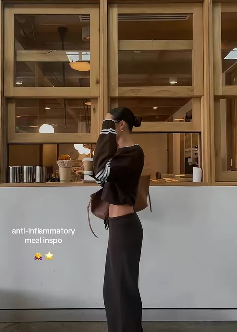 TikTok slideshow cover: anti-inflammatory meal inspo