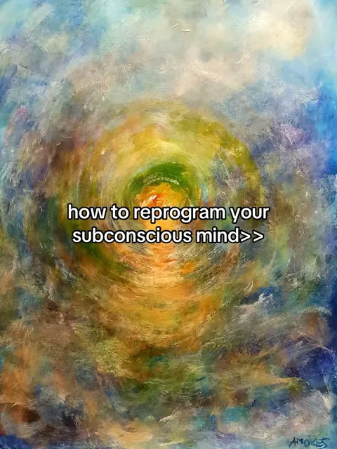 TikTok slideshow cover: how to reprogram your subconscious mind>>