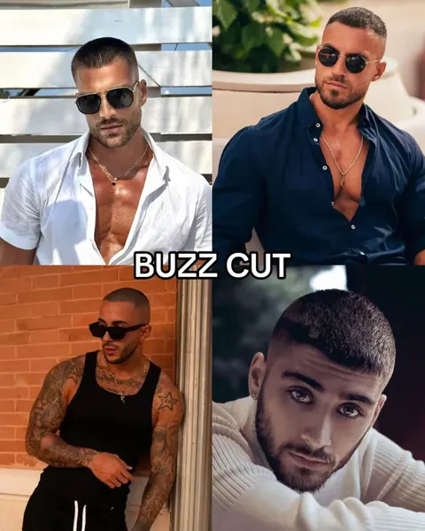 TikTok slideshow cover: Buzz Cut