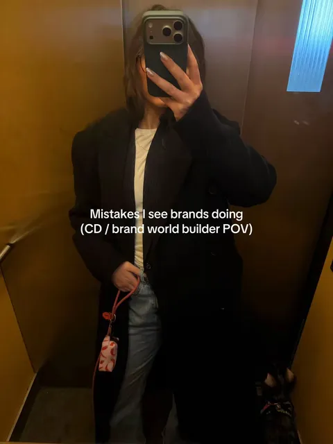TikTok slideshow cover: Brand Mistakes POV