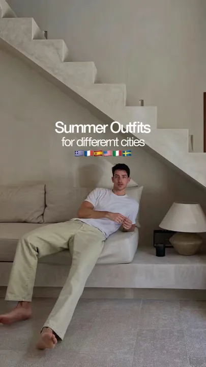 TikTok slideshow cover: Summer Outfits for different cities