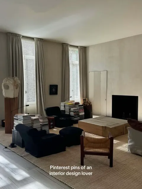 TikTok slideshow cover: Pinterest pins of an interior design lover