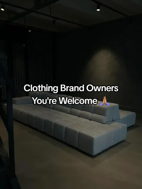 TikTok slideshow cover: Clothing Brand Owners You're Welcome 🙏