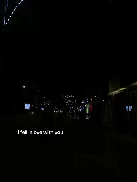 TikTok slideshow cover: i fell inlove with you