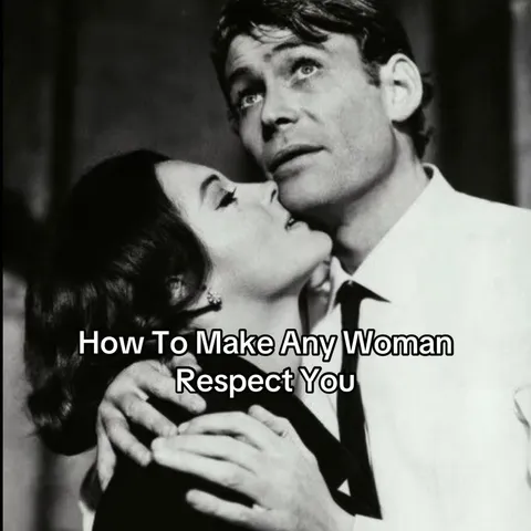 TikTok slideshow cover: How To Make Any Woman Respect You