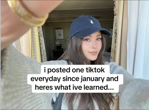 Original slideshow: TikTok Posting Lessons (January Edition)
