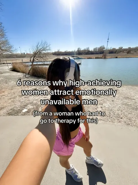 TikTok slideshow cover: High-Achieving Women and Relationships