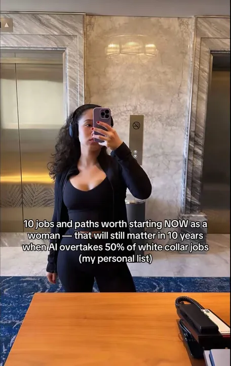 TikTok slideshow cover: 10 jobs and paths worth starting NOW
