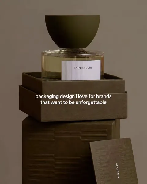 TikTok slideshow cover: Packaging design i love for brands that want to be unforgettable